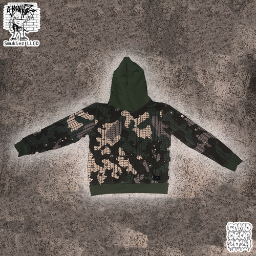 SMUKIEZ'S ALL-OVER CAMO HOODIE | Smukiez